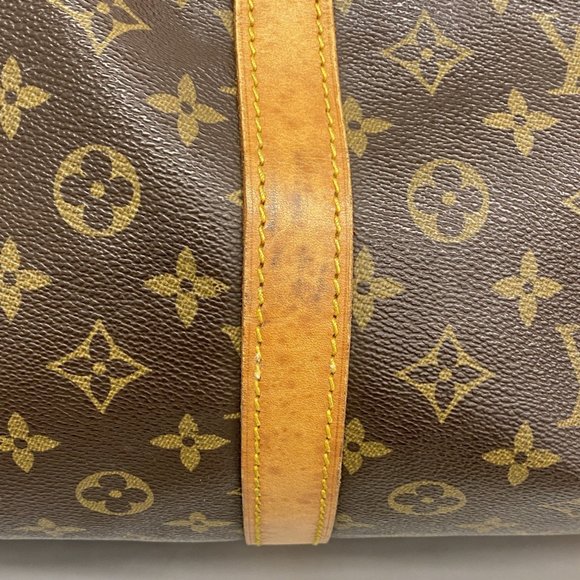 LOUIS VUITTON Monogram Keepall 60 M41422 Brown Bag - Picture 11 of 13